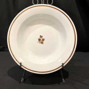 ANTHONY SHAW & SON’S, ENGLAND, OPAQUE STONE CHINA, TEA LEAF COPPER LUSTER PLATE